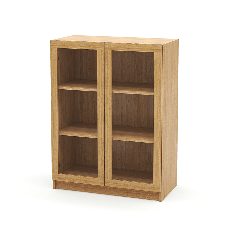MORE RUSSEL OPTIONS Russel 80 cm Low Glass Cabinet Russel 80 cm Low Glass Cabinet Mandaue Foam