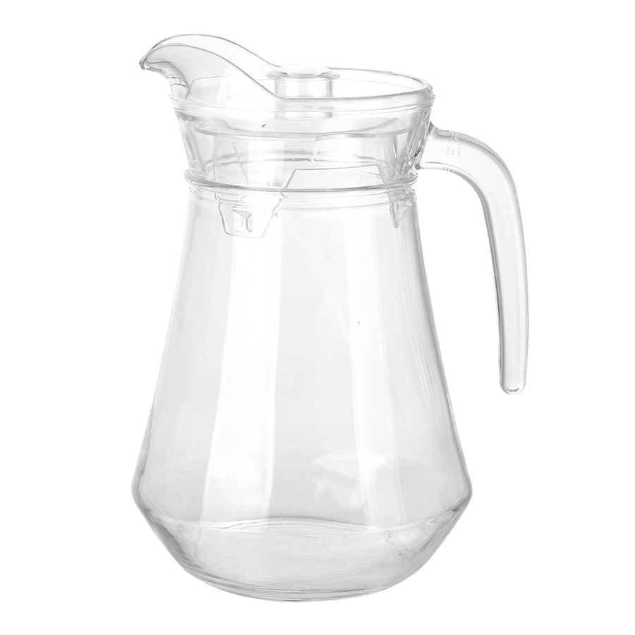 Sandia Glass Pitcher with Lid - 35oz Sandia Glass Pitcher with Lid - 35oz Mandaue Foam
