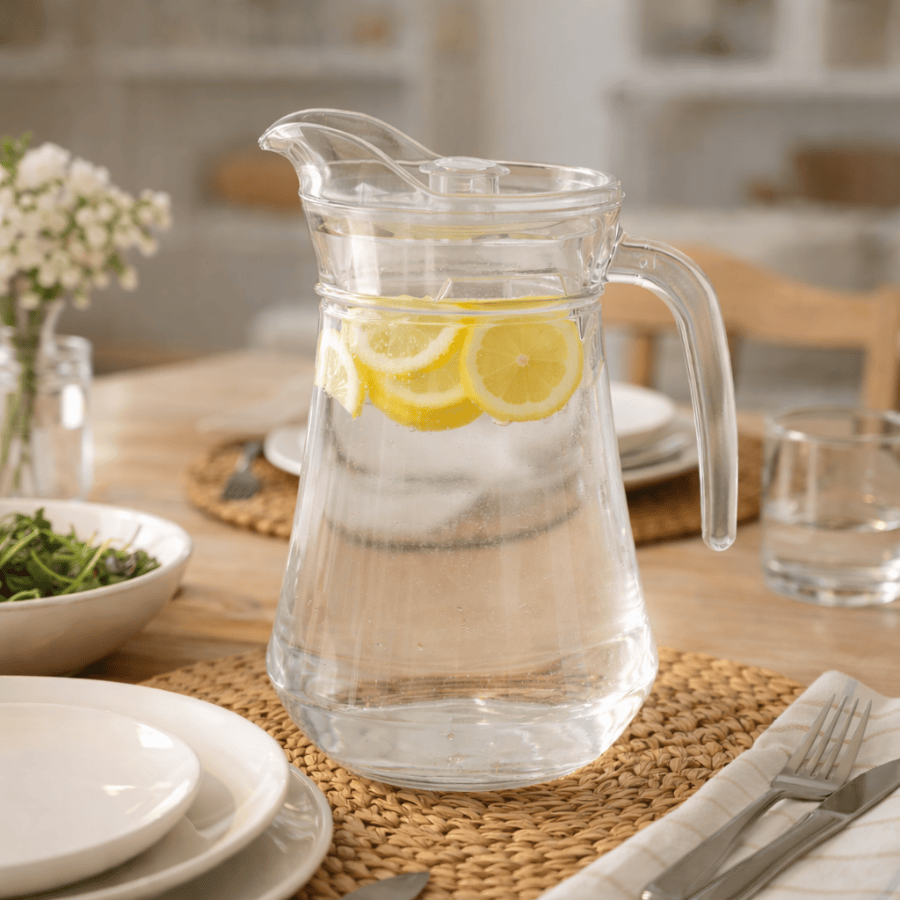 Sandia Glass Pitcher with Lid - 35oz
