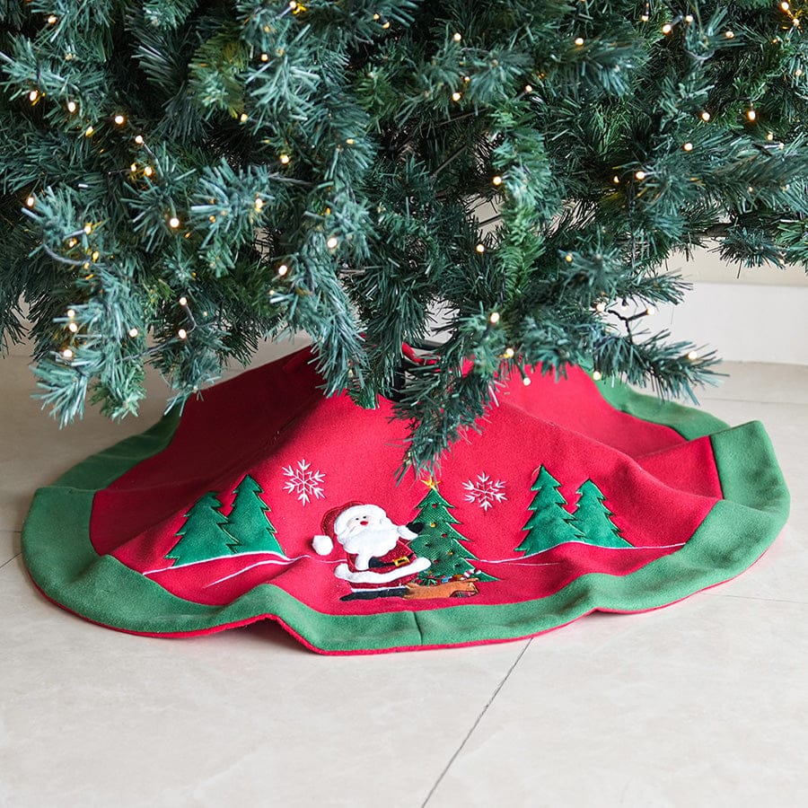 Santa Christmas Tree Skirt 90cm