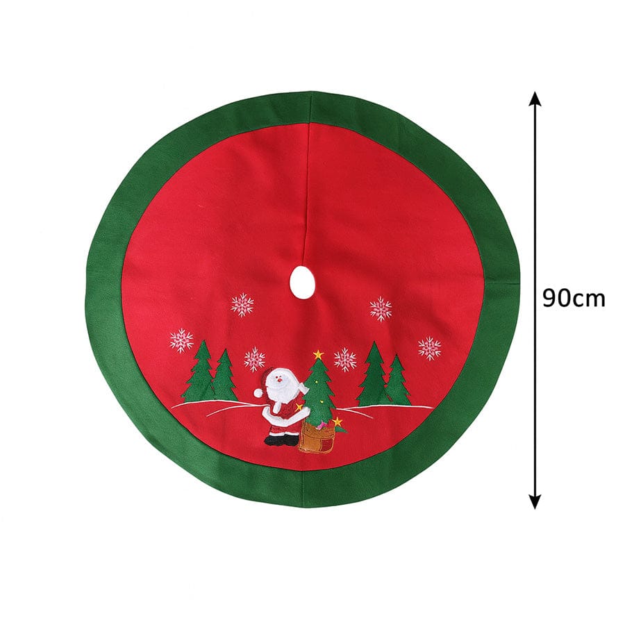 Santa Christmas Tree Skirt 90cm