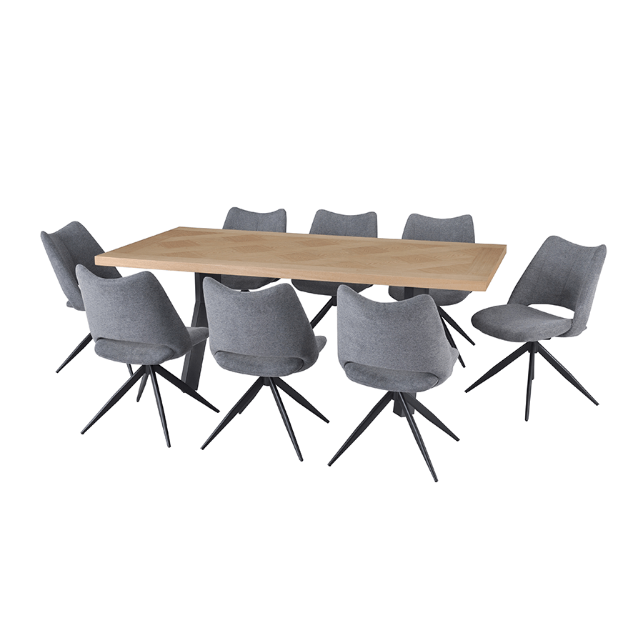 Santiago 8 Seater Dining Set Santiago 8 Seater Dining Set Mandaue Foam