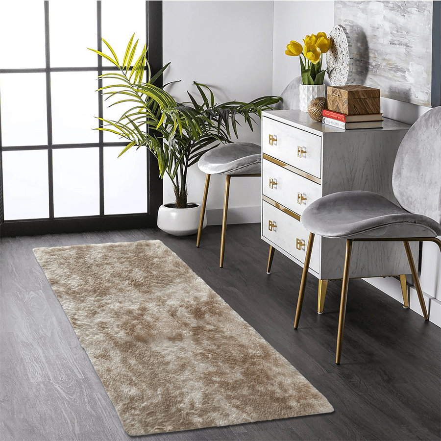 MORE SARI OPTIONS Sari Caramel Plush Rug Sari Caramel Plush Rug 80x150 cm Mandaue Foam