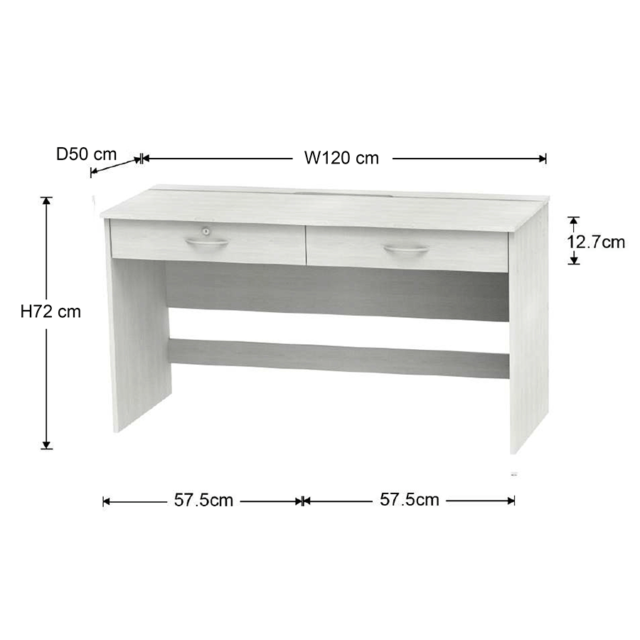 MORE SAXON OPTIONS Saxon 120 cm Desk with 2 Drawer Saxon 120 cm Desk with 2 Drawer Mandaue Foam