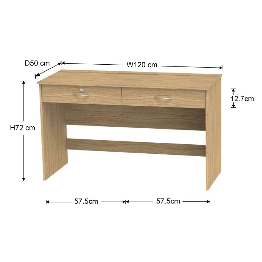 MORE SAXON OPTIONS Saxon 120 cm Desk with 2 Drawer Saxon 120 cm Desk with 2 Drawer Mandaue Foam