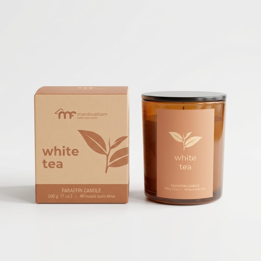Scented Candle 200g - White Tea