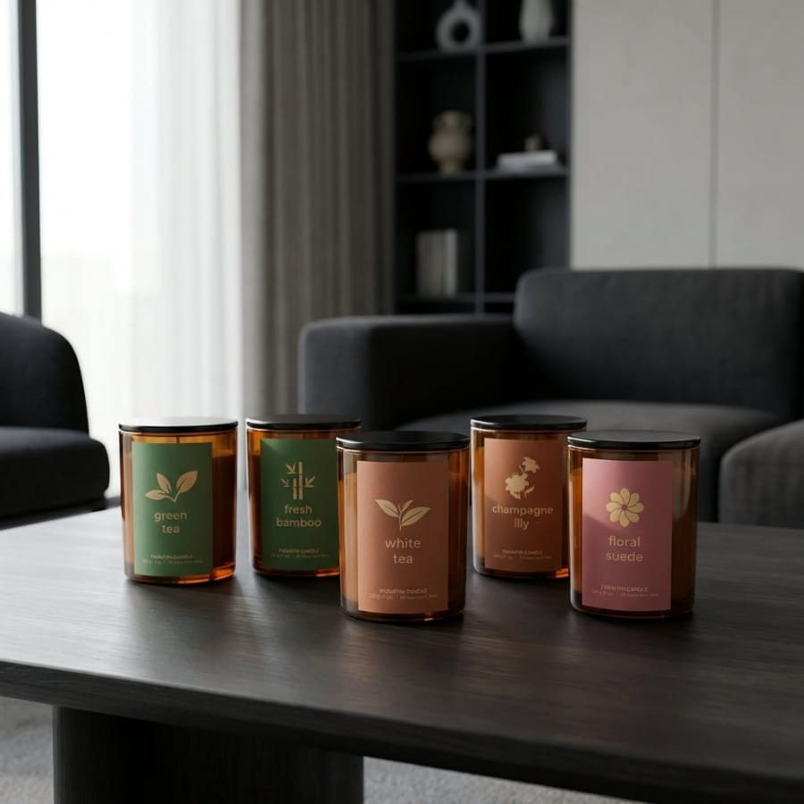 Scented Candle 200g - Fresh Bamboo
