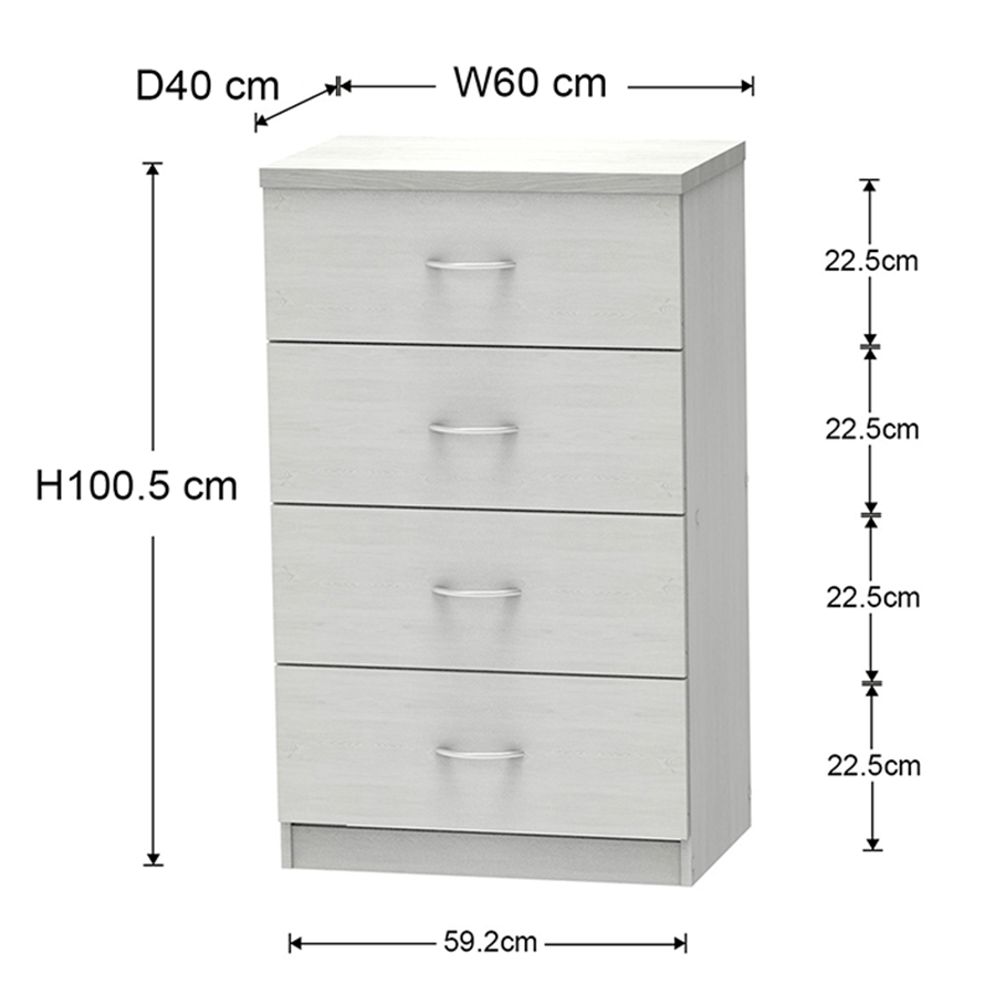 MORE SELENE OPTIONS Selene Chest of 4 Drawer Selene Chest of 4 Drawer Mandaue Foam