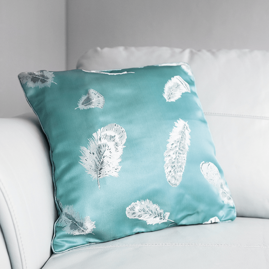 Seraph Artic Feather Throw Pillowcase