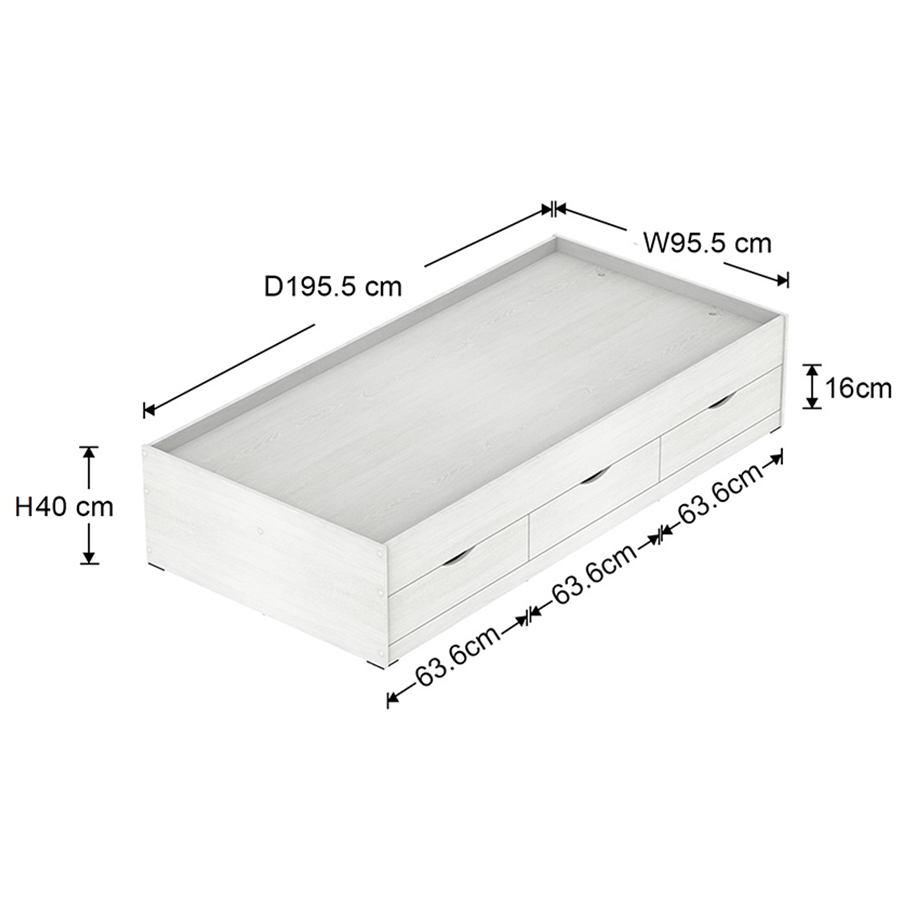 #size_Single Bed 36x75