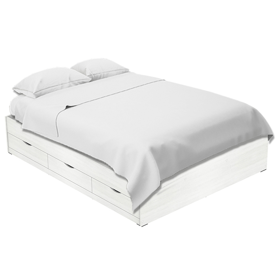 MORE SIESTA OPTIONS Siesta White with 6 Drawers Bed Siesta White with 6 Drawers Bed Queen Bed 60x75 Mandaue Foam