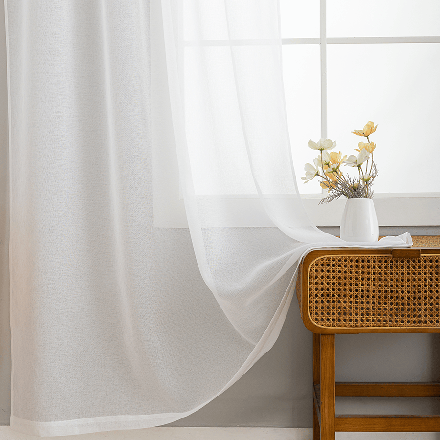 Sima Sheer Set of 2 Curtain