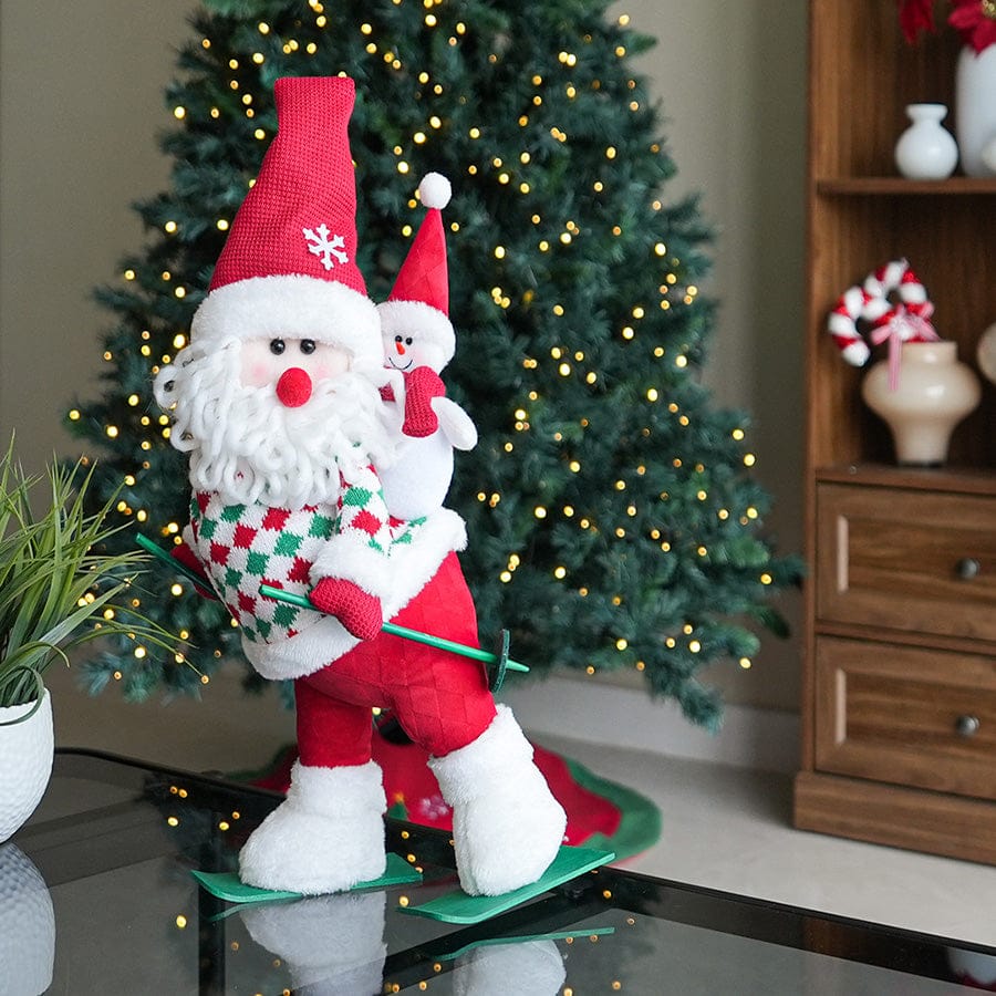 Skiing Santa 50cm