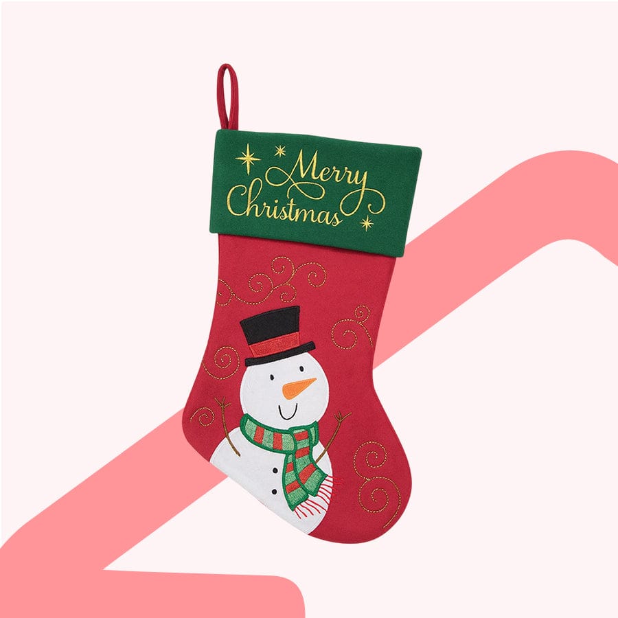 Slushy Snowman Stocking 47cm