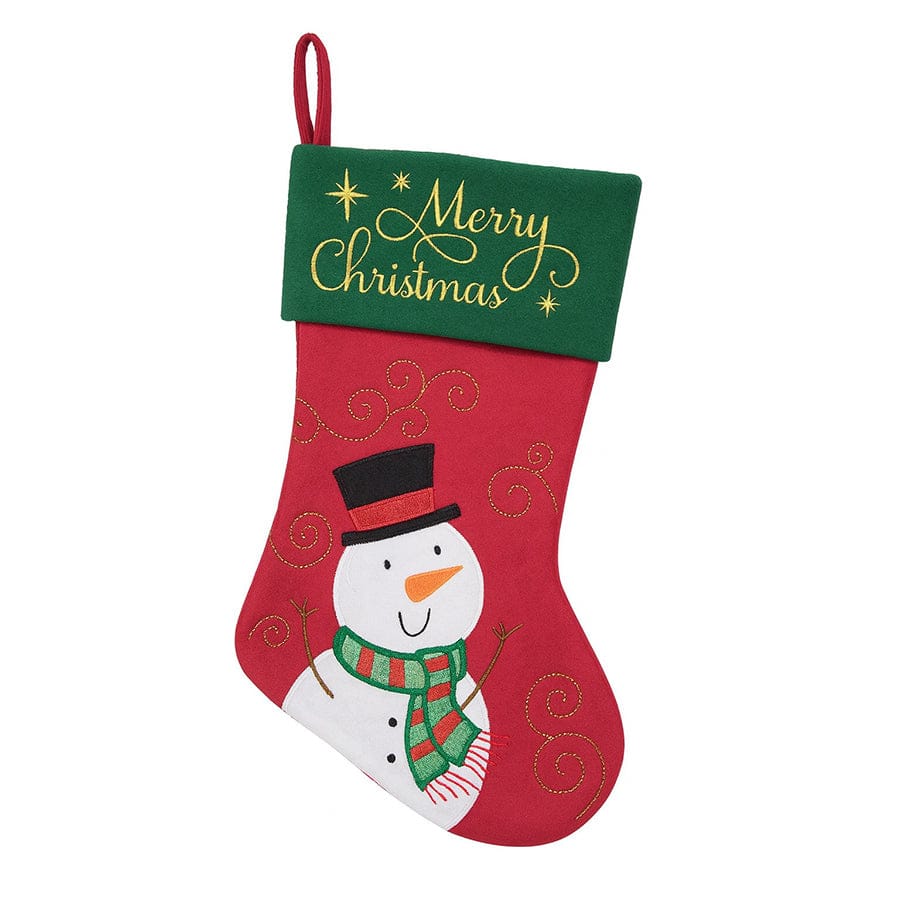 Slushy Snowman Stocking 47cm