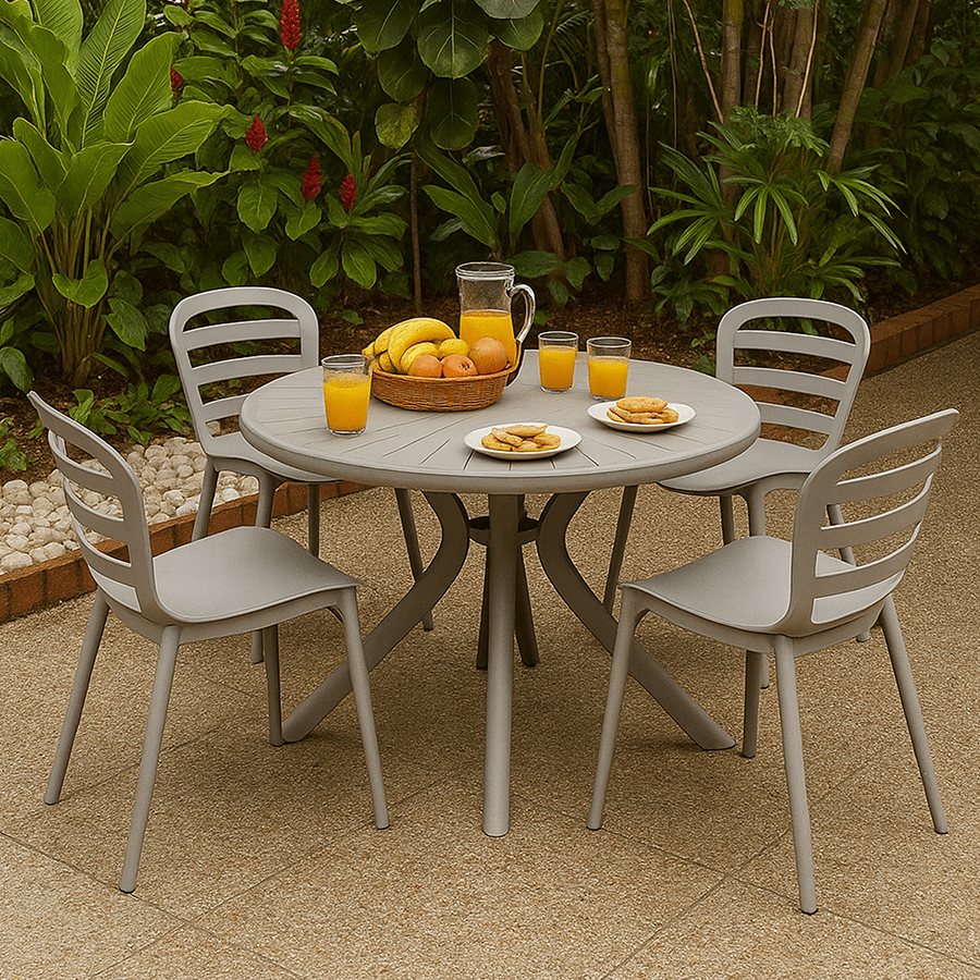 Solaria 4 Seater Outdoor Dining Set