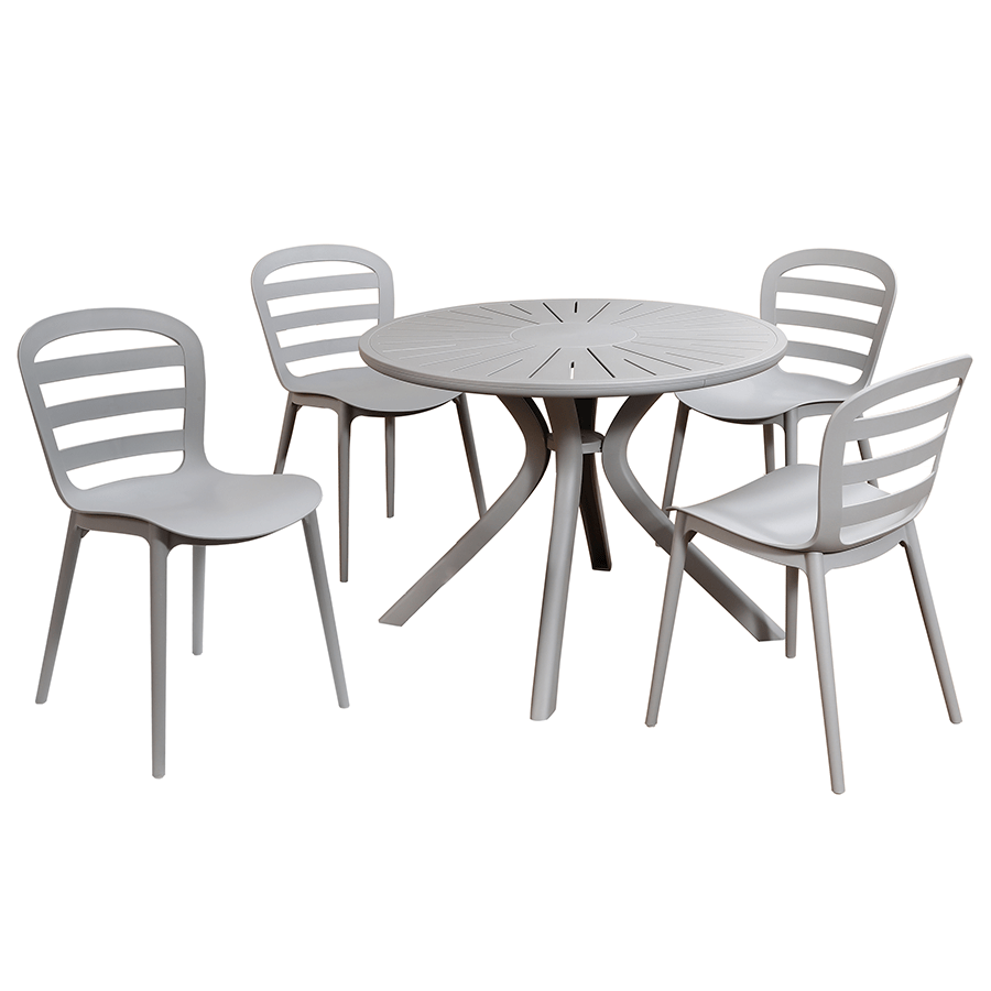 Solaria 4 Seater Outdoor Dining Set