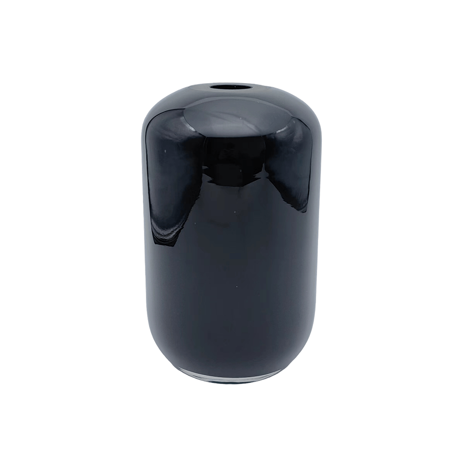 Sophie Black Glass Vase 23cm Sophie Black Glass Vase 23cm Mandaue Foam