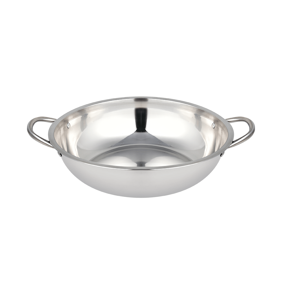 Stainless Steel Flat Bottom Wok Stainless Steel Flat Bottom Wok Mandaue Foam