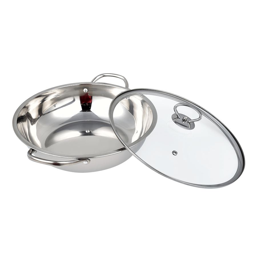 Stainless Steel Flat Bottom Wok Stainless Steel Flat Bottom Wok Mandaue Foam