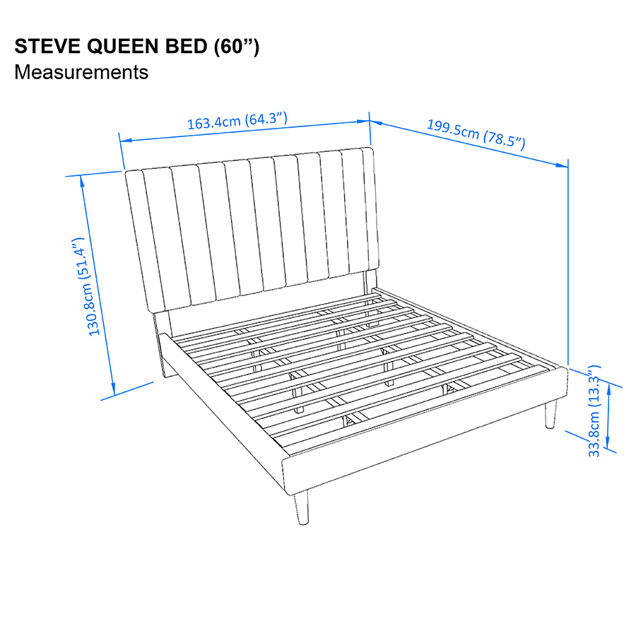 MORE STEVE OPTIONS Steve 60x75" Bed Steve 60x75" Bed Mandaue Foam
