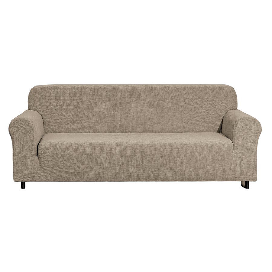 MORE STRETCHABLE SOFA PROTECTOR Stretchable Sofa Protector Taupe Stretchable Sofa Protector Taupe Mandaue Foam