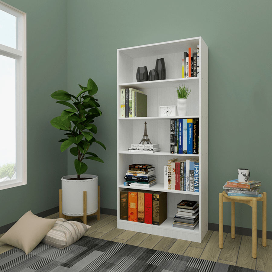MORE STROME OPTIONS Strome 80 cm High Bookcase Strome 80 cm High Bookcase Mandaue Foam