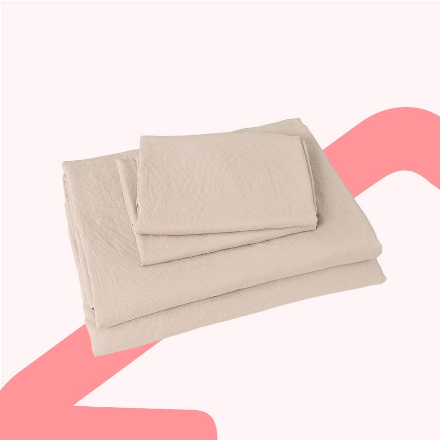 Super Soft Oat 4pc Sheet Set