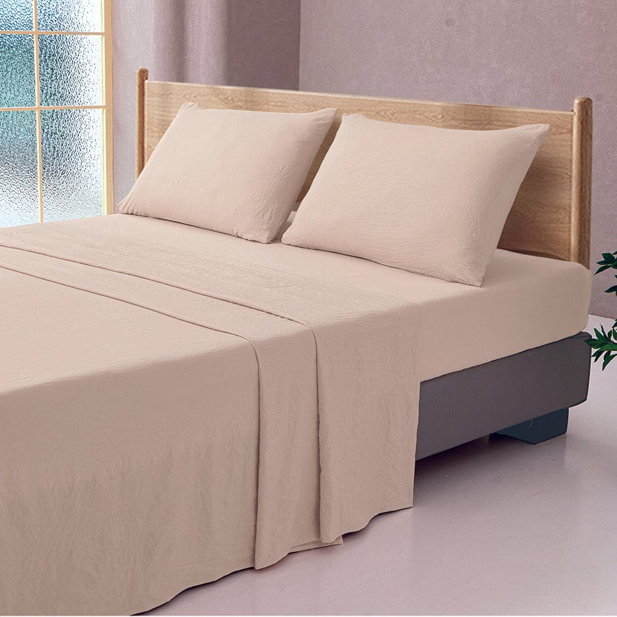 Super Soft Oat 4pc Sheet Set