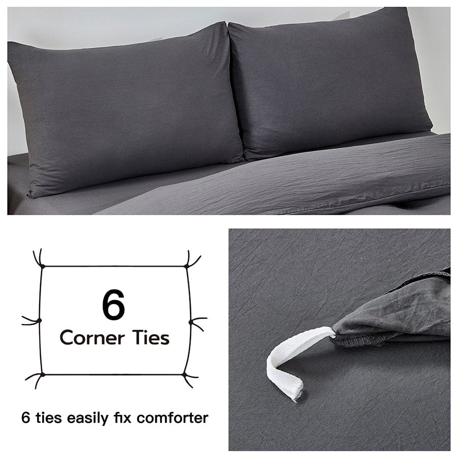 Super Soft Pewter Duvet Cover