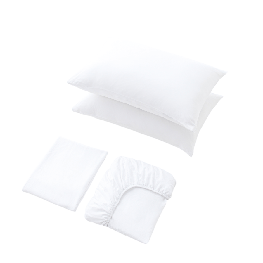 Super Soft White 4pc Sheet Set