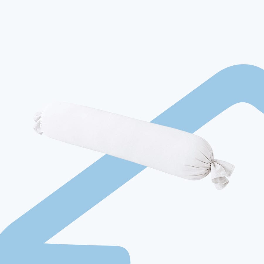Super Soft White Bolster Case