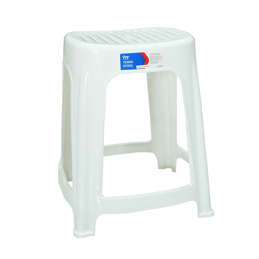 Terra Stool Terra Stool White Mandaue Foam