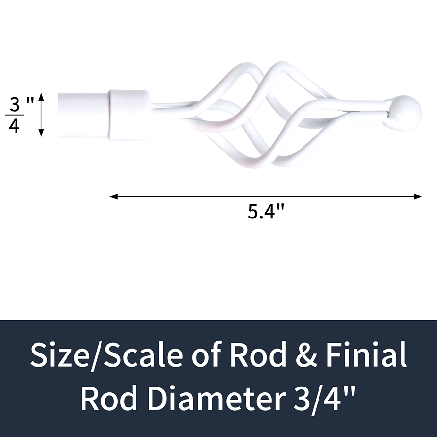 MORE THIA OPTIONS Thia Heavy-duty White Curtain Rod Thia Heavy-duty White Curtain Rod Mandaue Foam