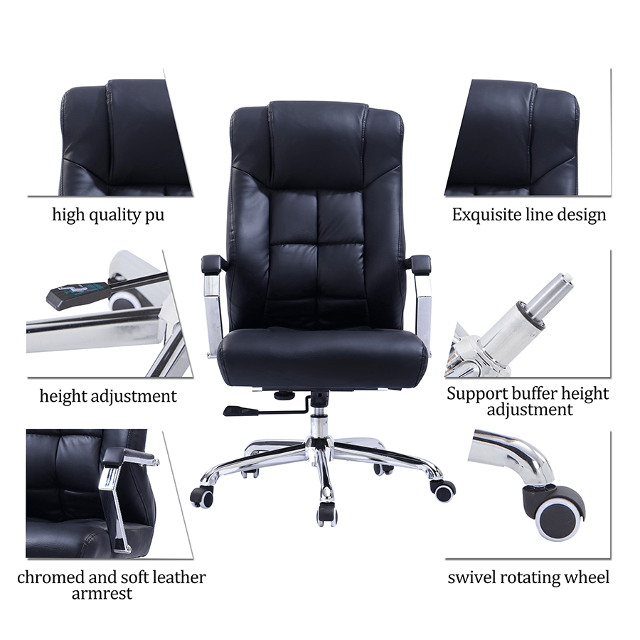 MORE TIBERIUS OPTIONS Tiberius High Back Office Chair Tiberius High Back Office Chair Mandaue Foam