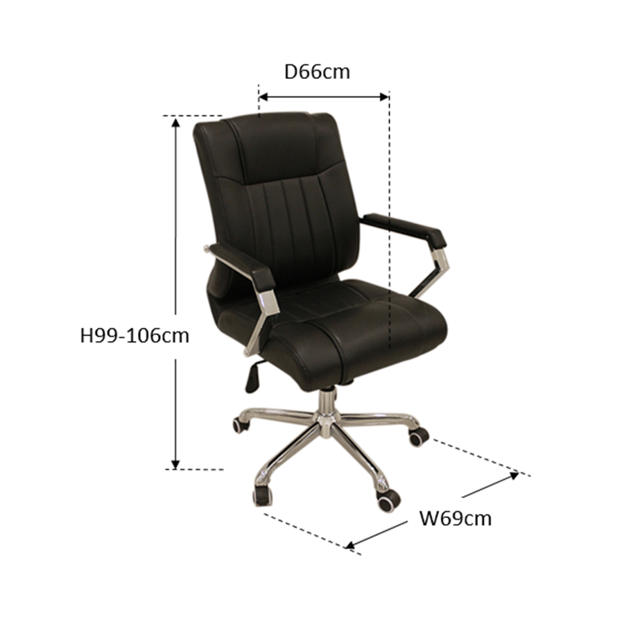 MORE TIBERIUS OPTIONS Tiberius Low Back Office Chair Tiberius Low Back Office Chair Mandaue Foam