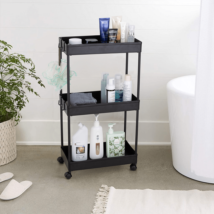 Tory 3 Tier Plastic Trolley