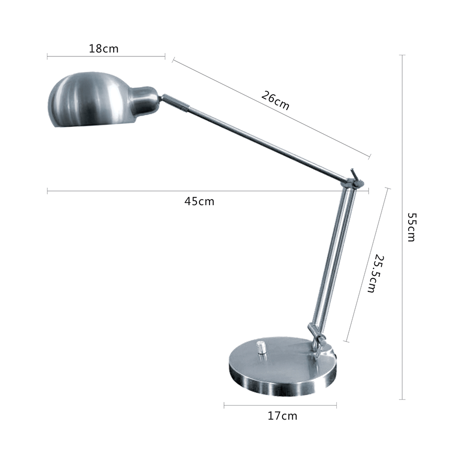 Trifon Chrome Desk Lamp Trifon Chrome Desk Lamp Mandaue Foam
