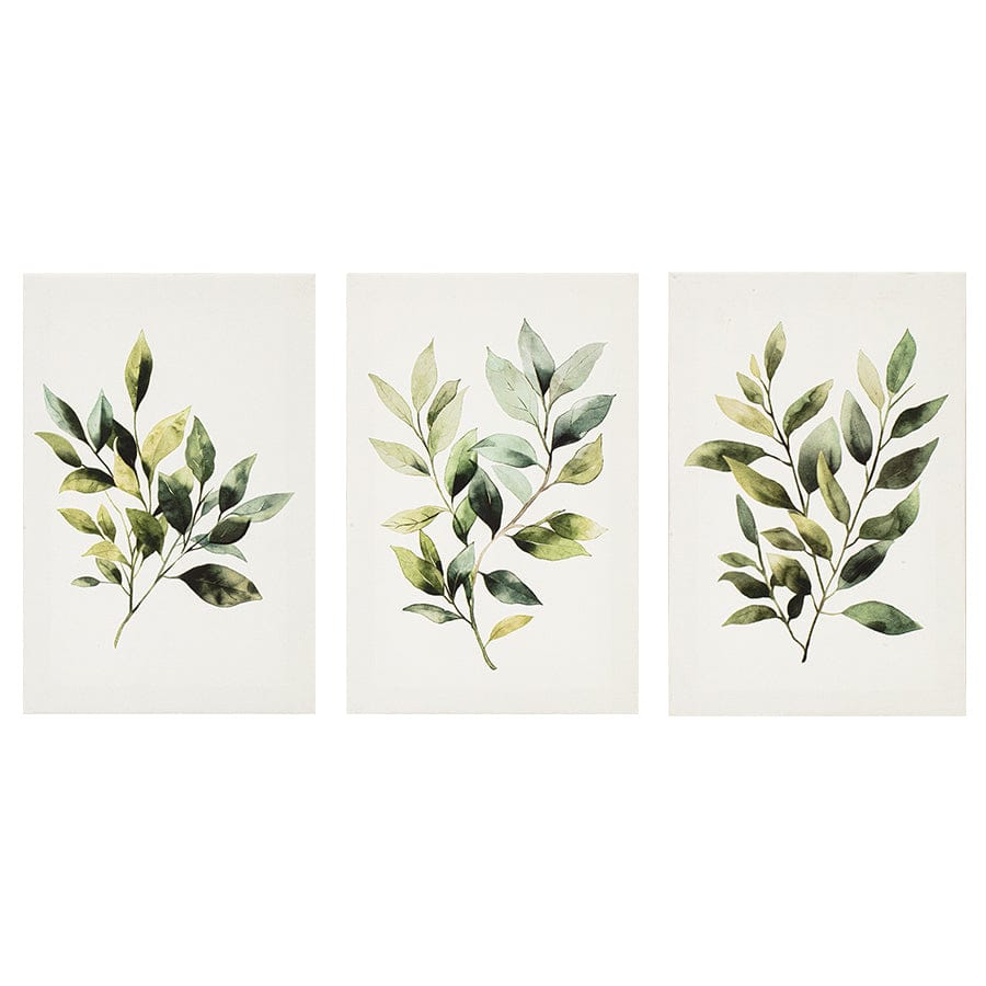 Ukko Set of 3 Canvas Wall Art 20x30cm