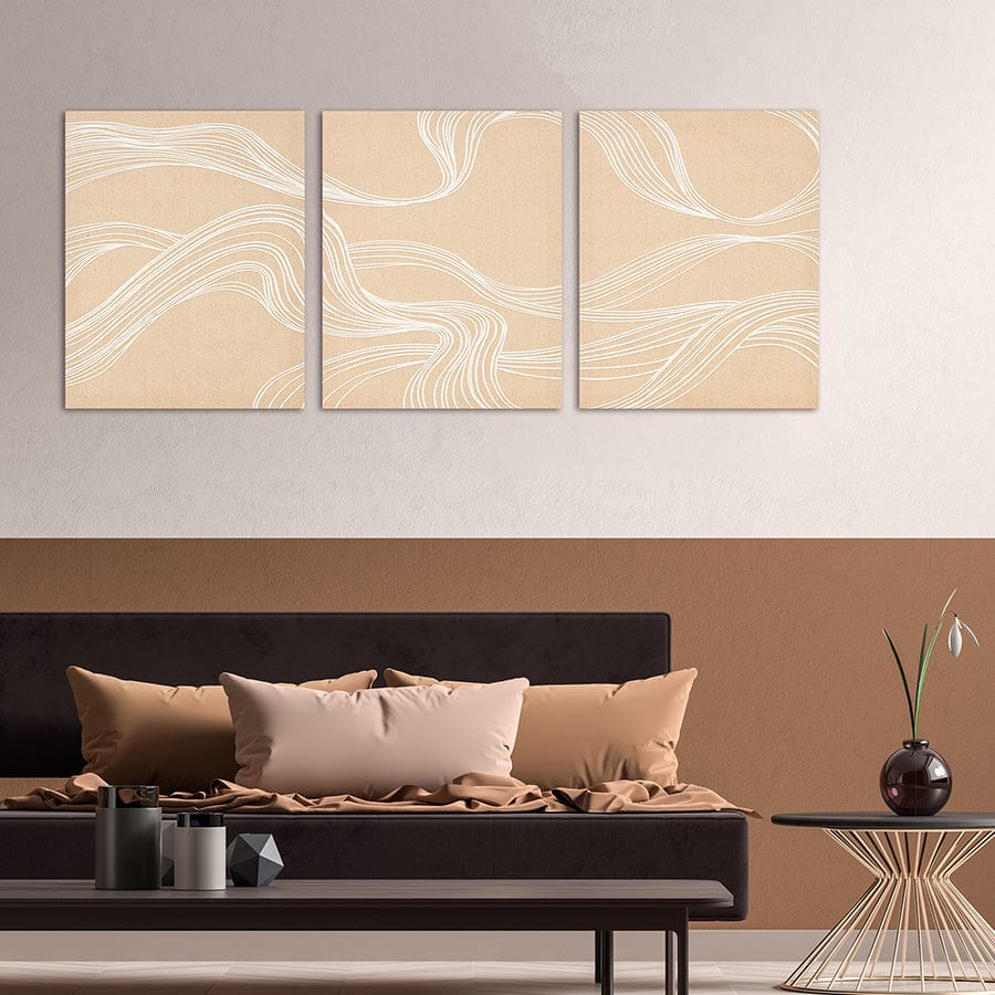 Umme Set Of 3 Canvas Wall Art 40x50cm