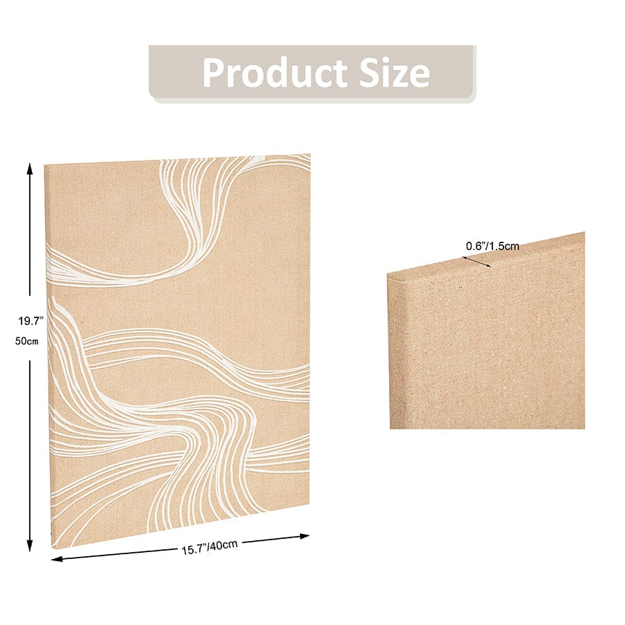 Umme Set Of 3 Canvas Wall Art 40x50cm