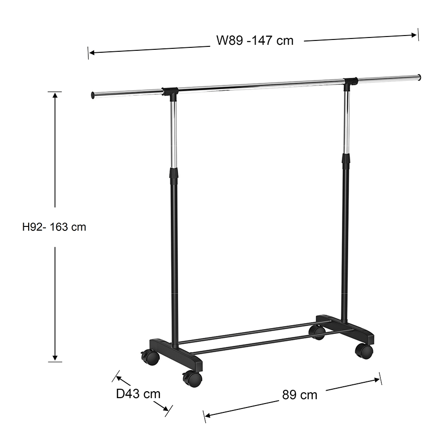MORE VALEN RACK OPTIONS Valen Garment Rack Valen Garment Rack Mandaue Foam