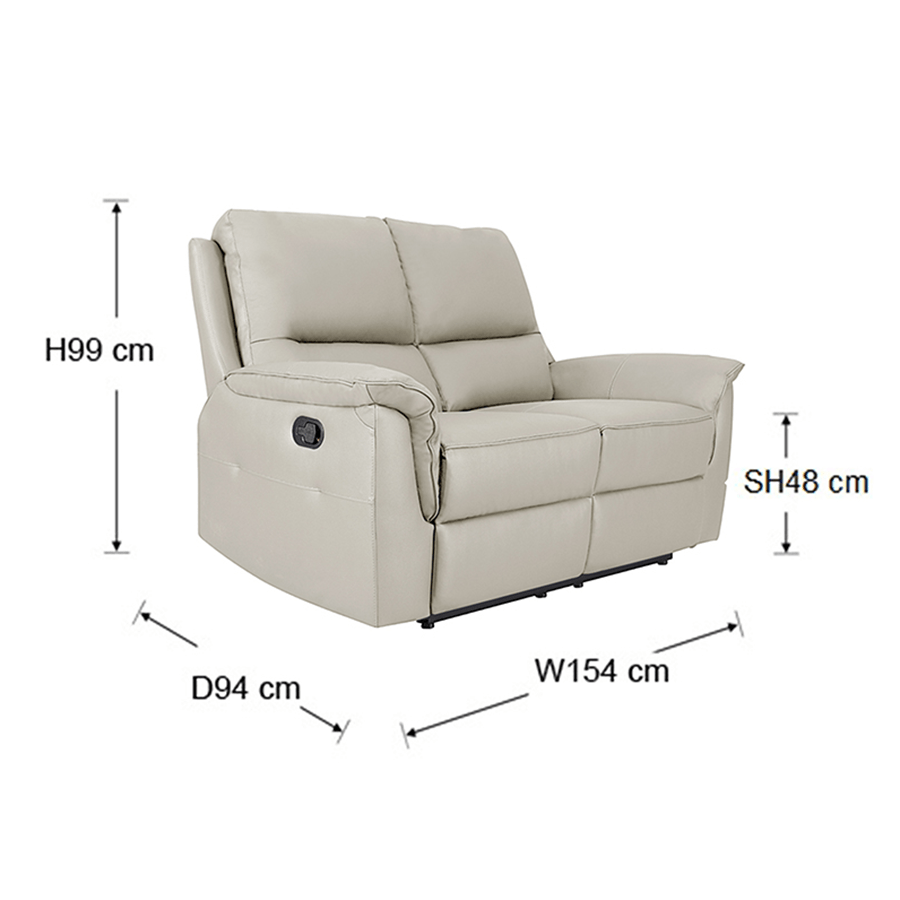 MORE VANESSA OPTIONS Vanessa 2 Seater Recliner Sofa Vanessa 2 Seater Recliner Sofa Mandaue Foam