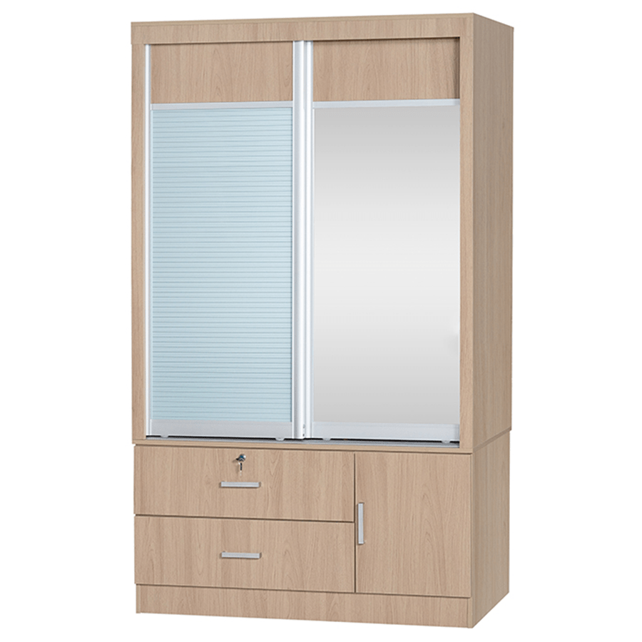 MORE VANIA OPTIONS Vania 120 cm Sliding Wardrobe Vania 120 cm Sliding Wardrobe Oak Mandaue Foam
