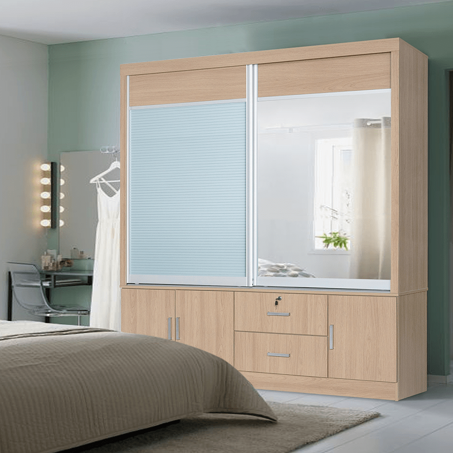 MORE VANIA OPTIONS Vania 180 cm Sliding Wardrobe Vania 180 cm Sliding Wardrobe Mandaue Foam