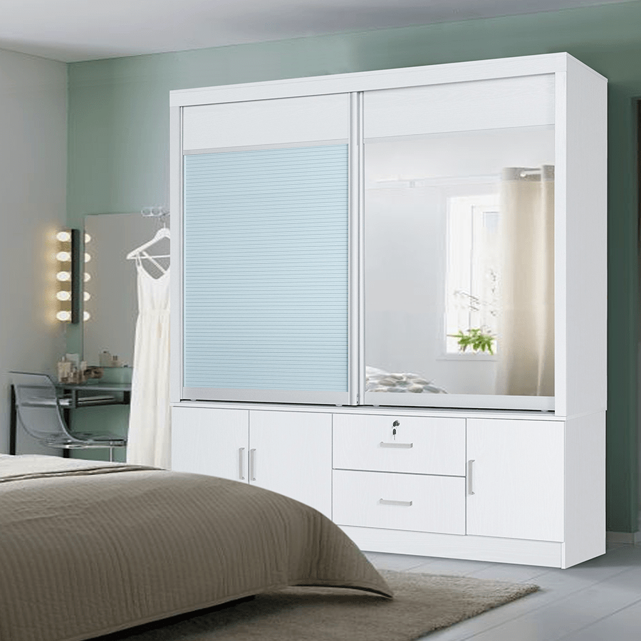 MORE VANIA OPTIONS Vania 180 cm Sliding Wardrobe Vania 180 cm Sliding Wardrobe Mandaue Foam