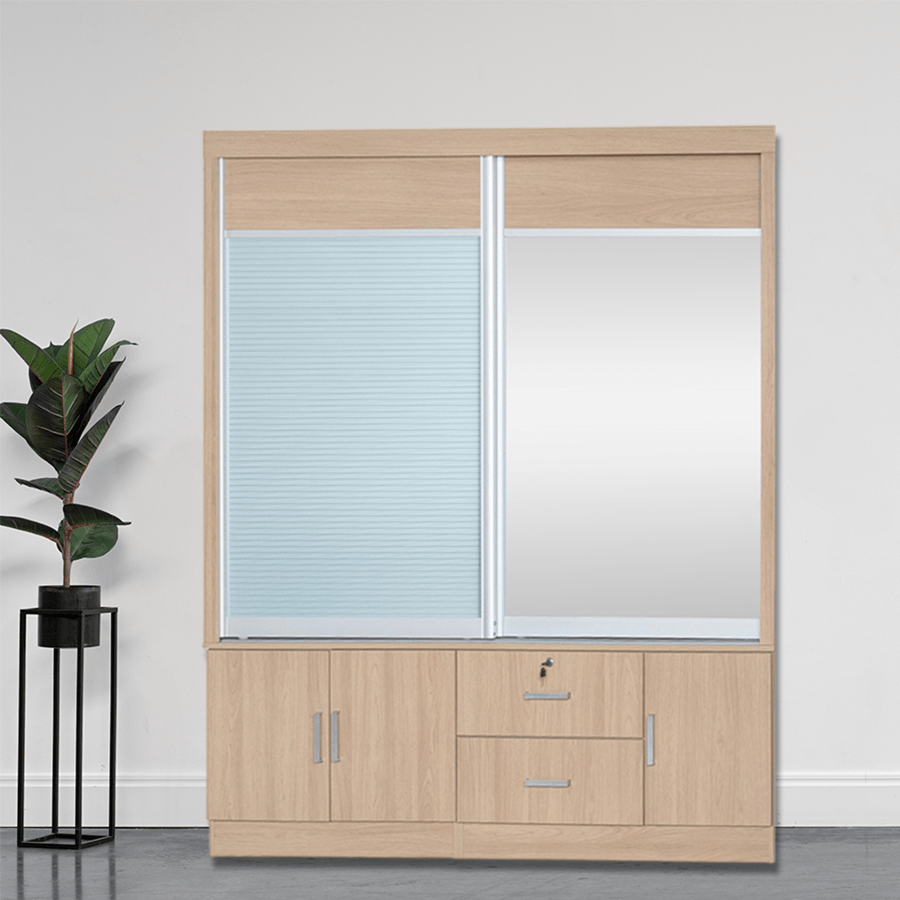 MORE VANIA OPTIONS Vania 180 cm Sliding Wardrobe Vania 180 cm Sliding Wardrobe Mandaue Foam