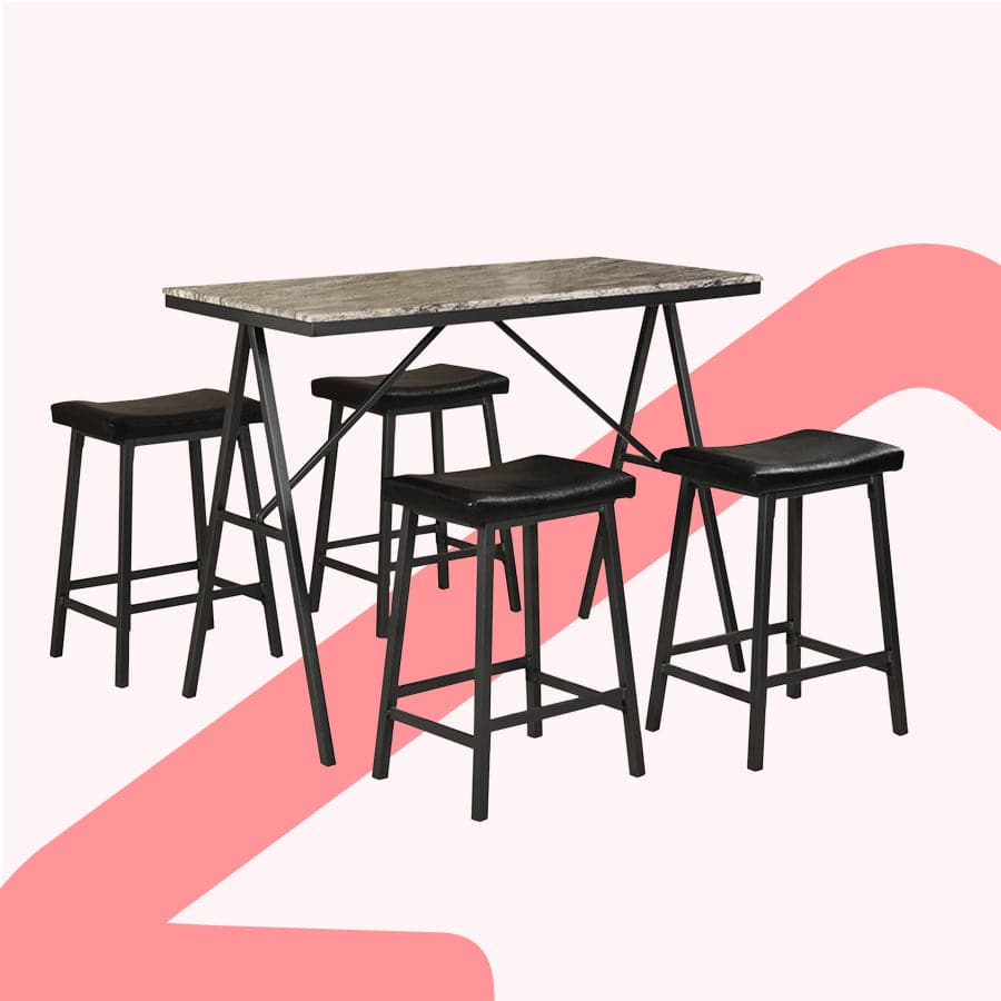 Vermont 4 Seater Pub Set