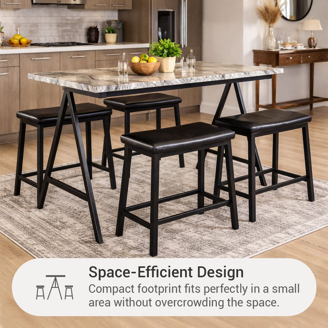 Vermont 4 Seater Pub Set