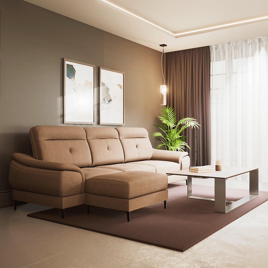 Vesta L-Shape Sofa